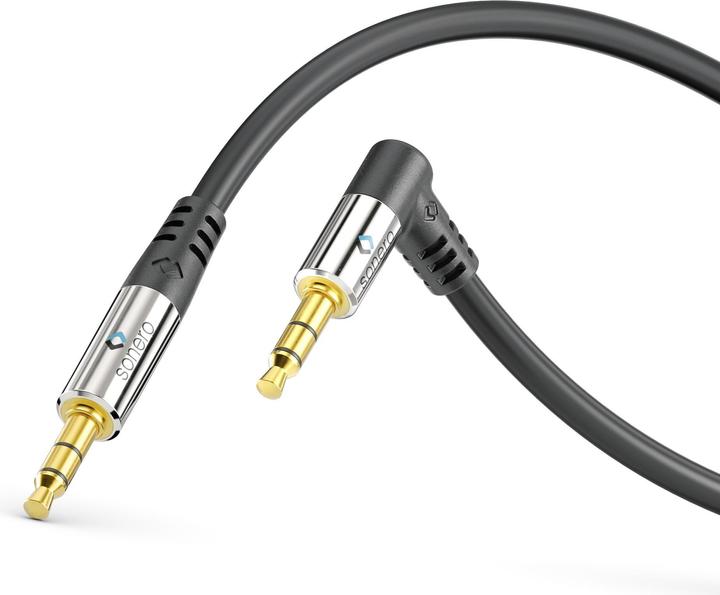 Immagine prodotto Sonero Jack da 3,5 mm - Jack da 3,5 mm (1 m, Connettore da 3,5 mm (AUX))