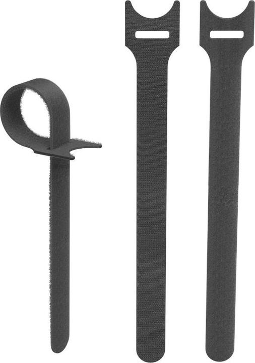 Image du produit Hama Attaches de câbles en velcro (Serre-câbles en plastique, 125 mm, 20 pcs)