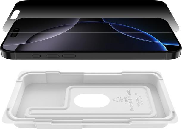 Actual product image Belkin Screen Force Invisiglas (1 Piece, Apple iPhone 16 Pro Max)