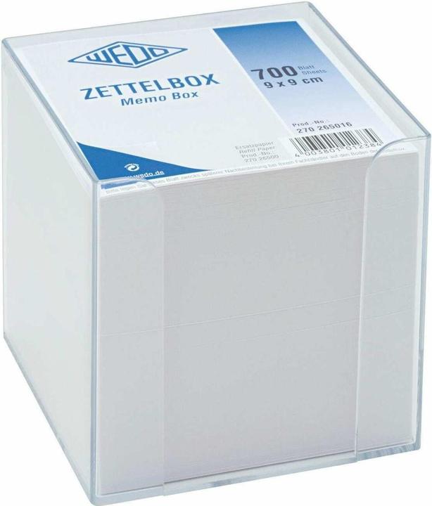 Image du produit Wedo Boîte à notes (9,5 x 9,5 x 9,5 cm)