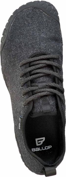 Actual product image Ballop Corso Wool Barefoot dark gray (38)