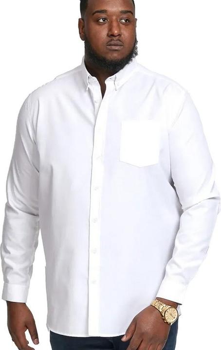 Image du produit DUKE Mens Richard Oxford Kingsize Chemise à manches longues (XXL)