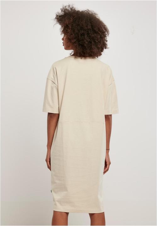 Actual product image Urban Classics Ladies Organic Oversized Slit Tee Dress (M)