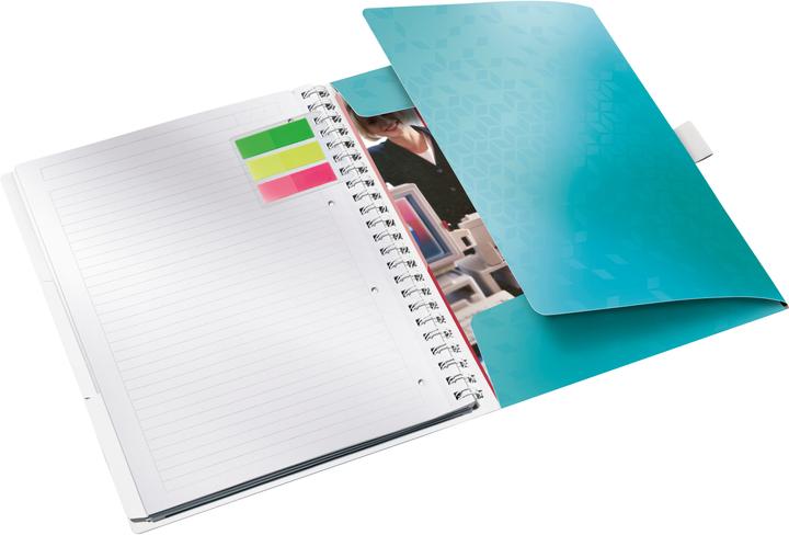 Actual product image Leitz Spiral book Wow (A4, Lined, Soft cover)