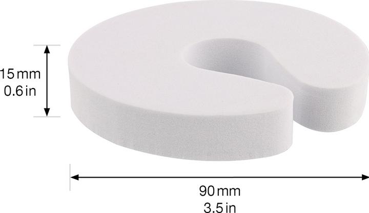 Actual product image Protection anti-pincement de porte 90 mm