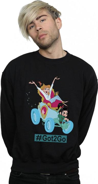 Immagine prodotto Disney Wreck It Ralph Cinderella And Vanellope Felpa Uomo (XL)