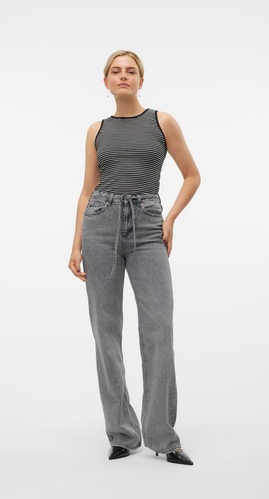 Actual product image Vero Moda VMTESSA Hohe Taille Weit geschnitten Jeans Weit geschnitten (W29/L34)