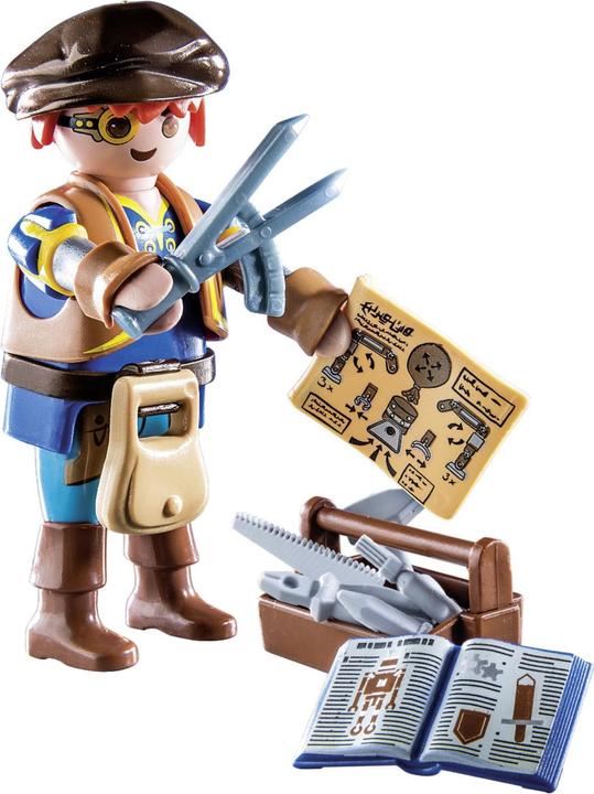 Actual product image Playmobil 71302 Novelmore - Dario with tools (71302, Playmobil Novelmore)