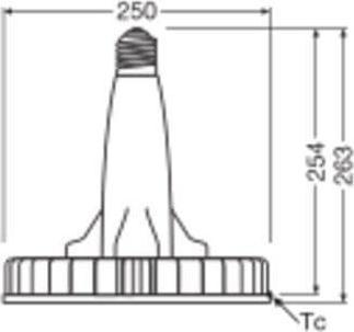 Produktbild Ledvance HID LED HB 160W (E40, 160 W, 25000 lm, 1 x, D)