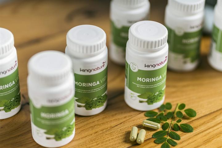 Actual product image Kingnature Moringa Vida (Organic) Capsule (72 Piece, Capsules, 80 g)