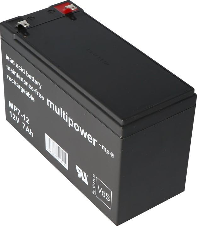 Immagine prodotto Multipower Batteria MP7-12 (12 V, 7 Ah)
