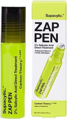Immagine prodotto Carbon Theory Supacylic. Zap Pen Acido Salicilico Trattamento Diretto - Roll-on per le imperfezioni della pelle (5 ml)