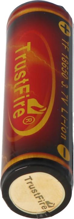 Immagine prodotto Trustfire Batteria 18650 3000mAh protetta (fiamma) (1 pz., 18650, 3000 mAh)