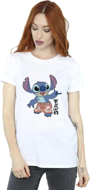 Immagine prodotto Disney Lilo & Stitch Bermuda Shorts Maglietta Ampia Donna (L)