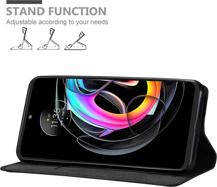 Image du produit Cadorabo Housse pour Motorola EDGE 20 LITE / FUSION en Book Invis. Style magnétique (Motorola Edge 20 Lite)