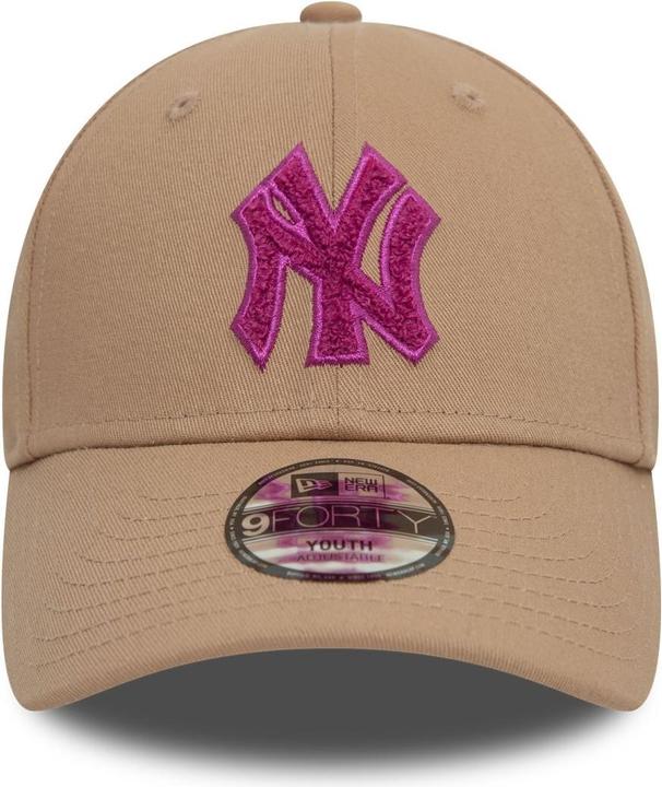 Produktbild New Era 9Forty Kinder Cap - Boucle New York Yankees Khaki (55, 56, 54 C)