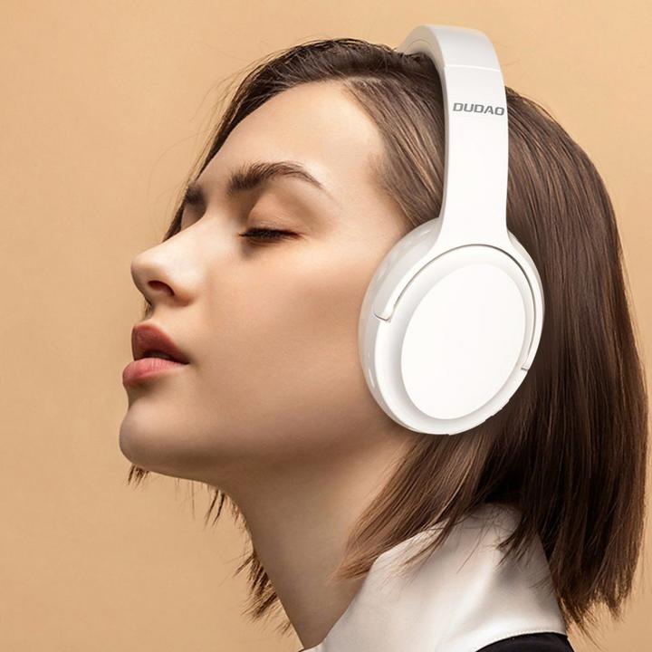Image du produit Dudao Casque sans fil ANC X22Pro - blanc (25 h, Sans fil)