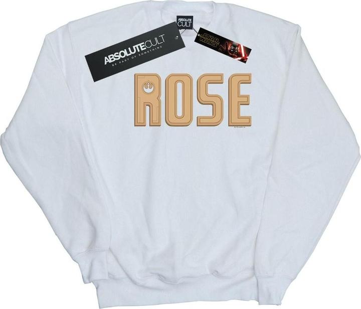 Star Wars The Rise Of Skywalker Rose Text Logo Sweatshirt