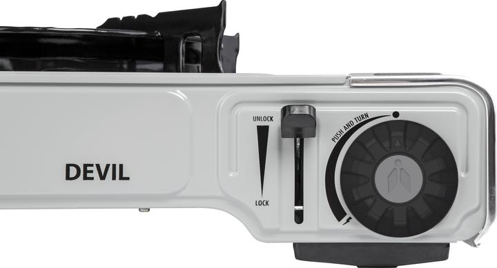 Actual product image Brunner Devil cartridge gas stove