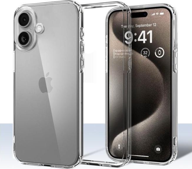 Actual product image MU Classic RJT Clear Case Series (Apple iPhone 16 Plus)