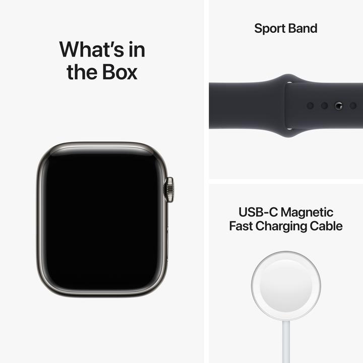 Image du produit Apple Watch Series 8 (45 mm, 4G)