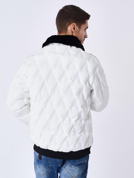 Actual product image Project X Paris furry aviator collarpuffer jacket (XL)