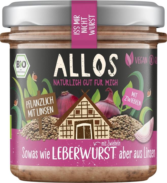 Image du produit Allos Ne me mangez pas de saucisse Saucisse de foie à l'oignon (bocal) (135 g)