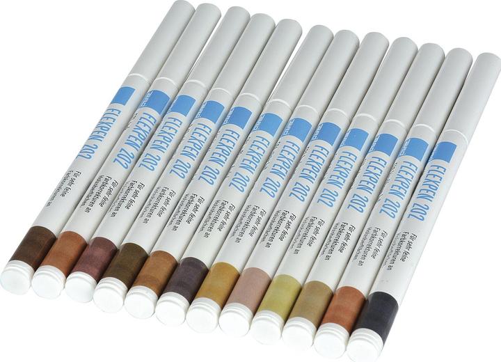 Produktbild Bao Flex-Pen Lack Retuschierstift für Farbkorrekturen (Holz) Austria 12 Farben (Austria, 1 x)