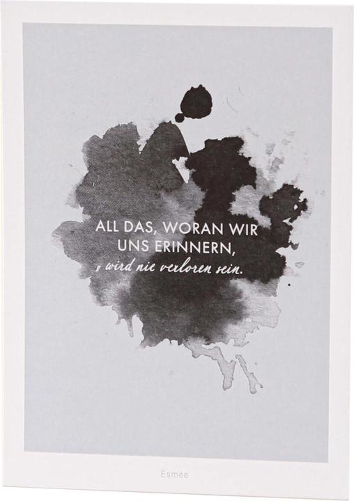 Esmée Trauerkarte / Postkarte (1 Stk.)