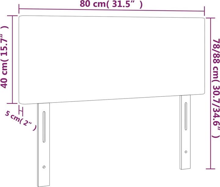 Produktbild VidaXL Jehoash (180 x 5 x 88 cm)