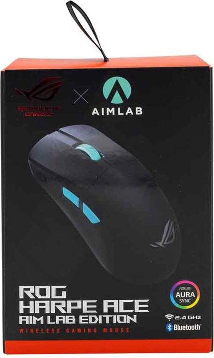 Produktbild ASUS ROG Harpe Ace Aim Lab Edition (Kabellos, Kabelgebunden)