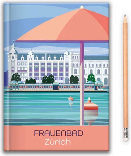 S.wert Design Skizzenbuch Zürich Frauenbad (Blanko)