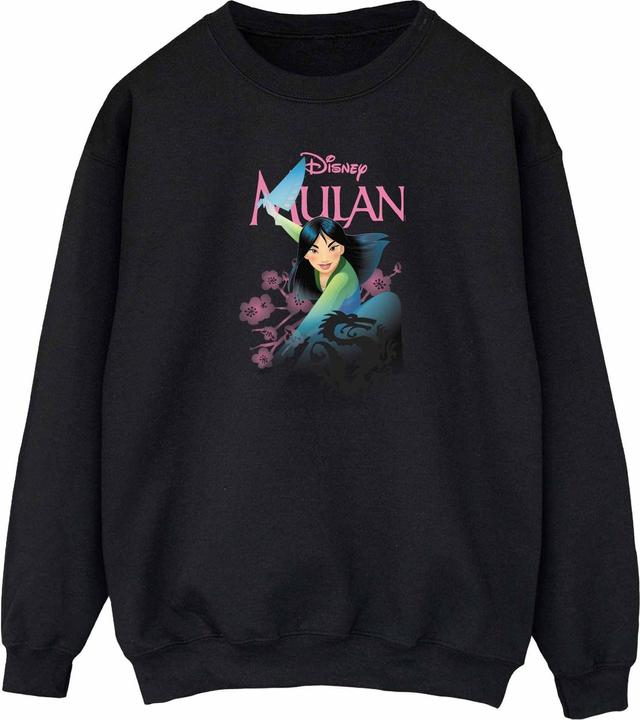 Actual product image Disney Womens/Ladies Mulan My Own Hero Sweatshirt (XXL)