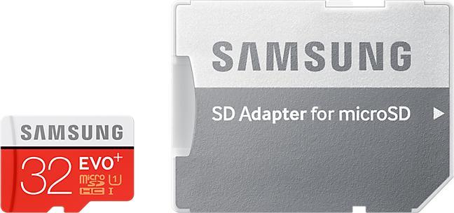 Produktbild Samsung Evo Plus microSDHC (32 GB, microSDHC, U1, UHS-I)