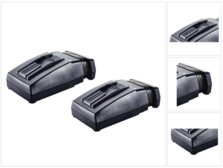 Immagine prodotto Festool TCL 6 Caricabatterie rapido, Li-Ion, 2 pz. (2x 201135) (18 V)