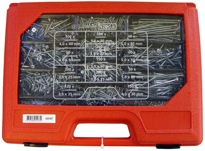 BestaPac Vis à aggloméré Torx (1700 Vis par pièce)