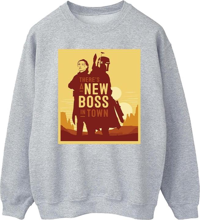 Produktbild Star Wars The Book Of Boba Fett New Boss Sun Silhouette Sweatshirt (M)