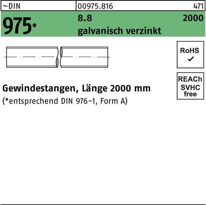 Actual product image Reyher Threaded rod