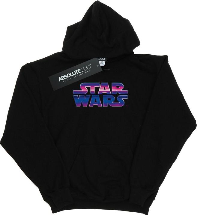 Produktbild Star Wars Neon Logo Kapuzenpullover (M)