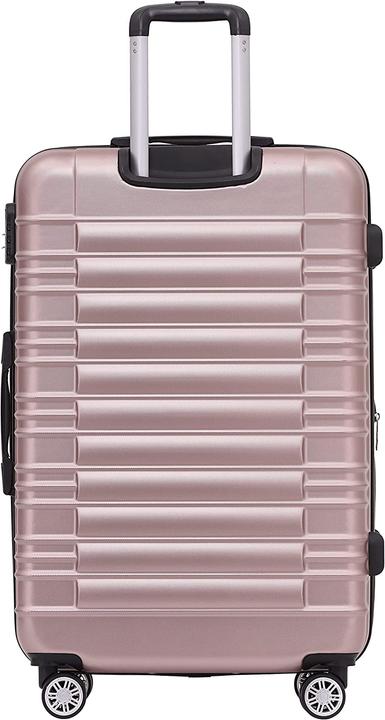 Produktbild Beibye Reisekoffer Rosa Goldfarben Set (115 l, M (50 - 90l), L (90 - 115l), XL (ab 115l))