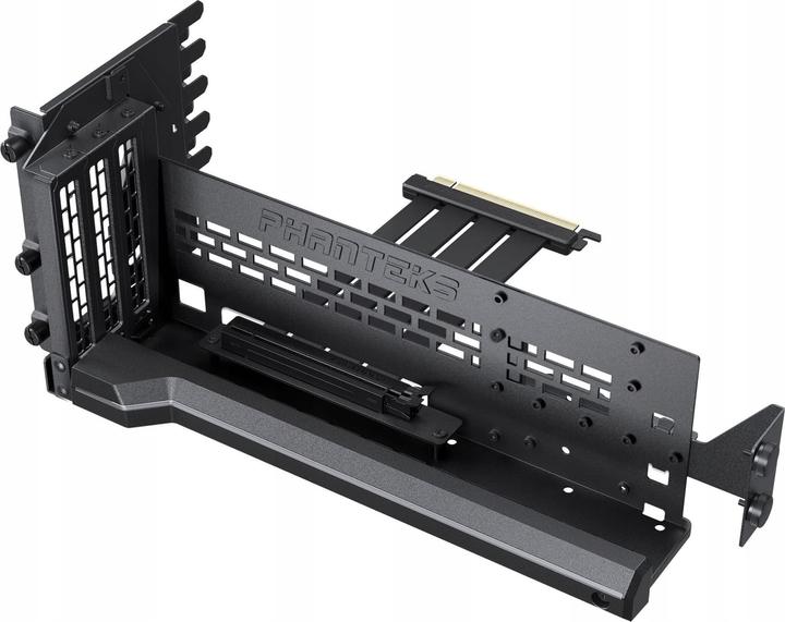 Phanteks Premium Vertical GPU Bracket + PCIe 4.0 x 16 Riser Cable, DRGB - 220 mm, noir