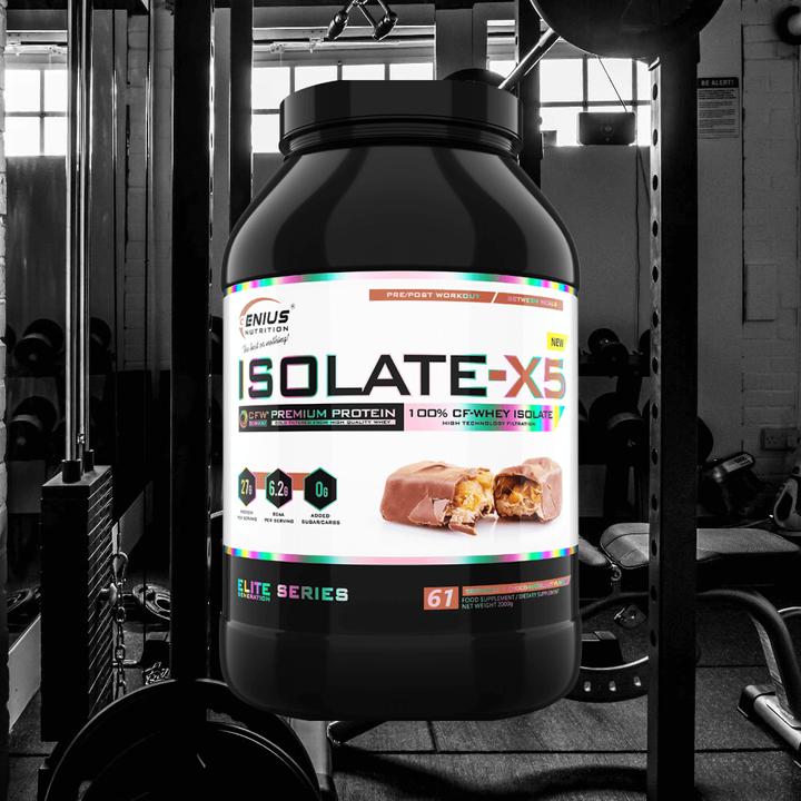 Actual product image Genius Nutrition Isolate-X5 (Choco Hazelnut, 1 pcs., 2000 g)