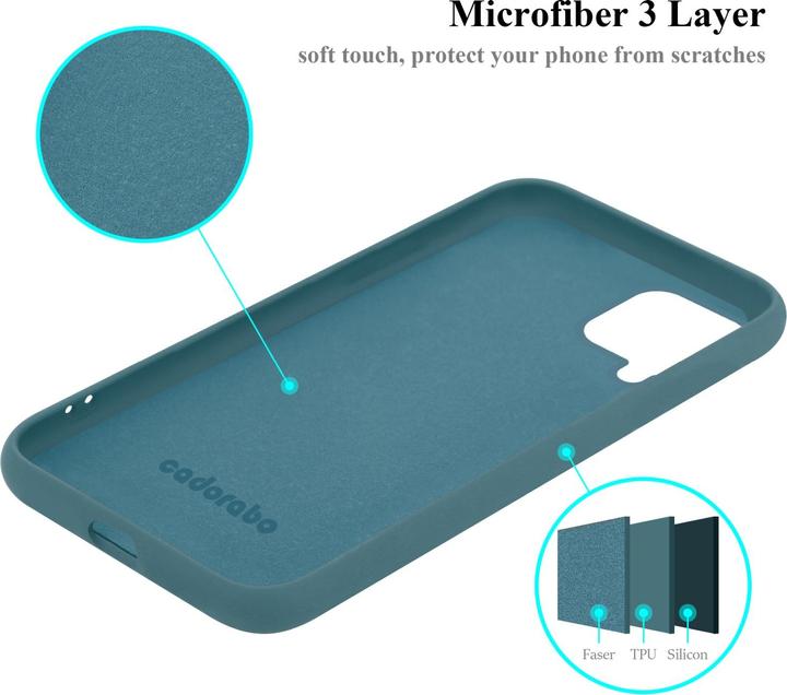 Produktbild Cadorabo TPU Liquid Silicone Case Hülle (Samsung Galaxy M22, Samsung Galaxy A22, Samsung Galaxy A32)