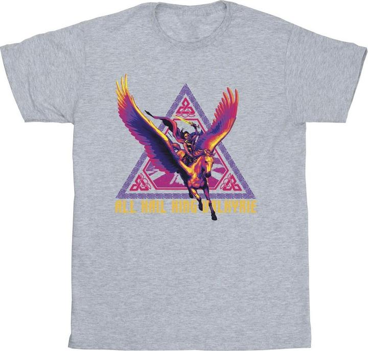 Image du produit - T-shirt THOR LOVE AND THUNDER ALL HAIL VALKYRIE - Homme (XXL)