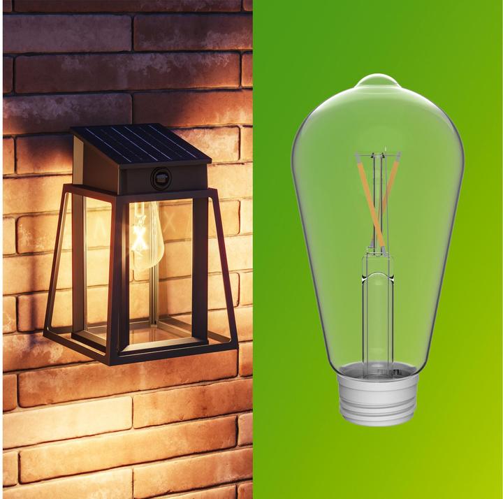 Produktbild Philips Lighting Lysin 929004632801 Solar-Aussenwandleuchte 3.2 W Warmweiss Schw (470 lm, IP44)
