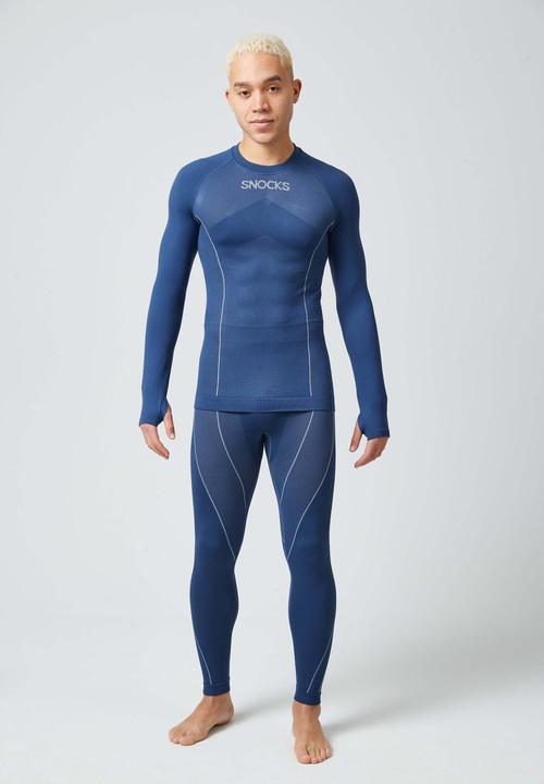 Immagine prodotto Snocks Biancheria intima termica da uomo con foro per il pollice (XL)