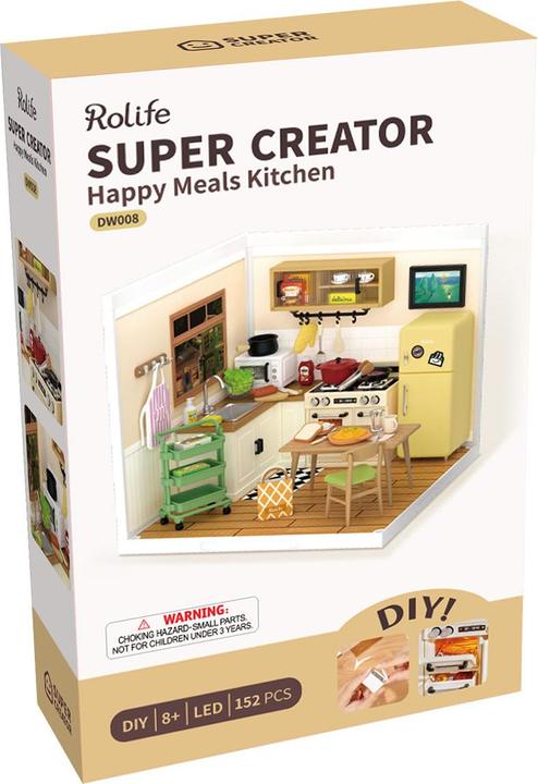 Actual product image Rolife Happy Meals Kitchen