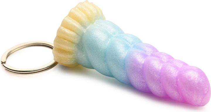 Actual product image Frisky Mystischer Einhorn-Schlüsselanhänger Aus Silikon