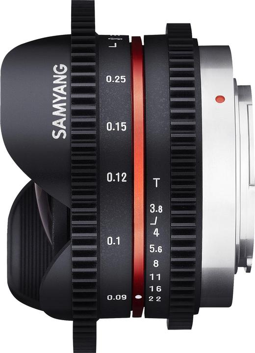 Produktbild Samyang 7.5mm T3.8 Cine MFT (Micro Four Thirds, APS-C / DX)