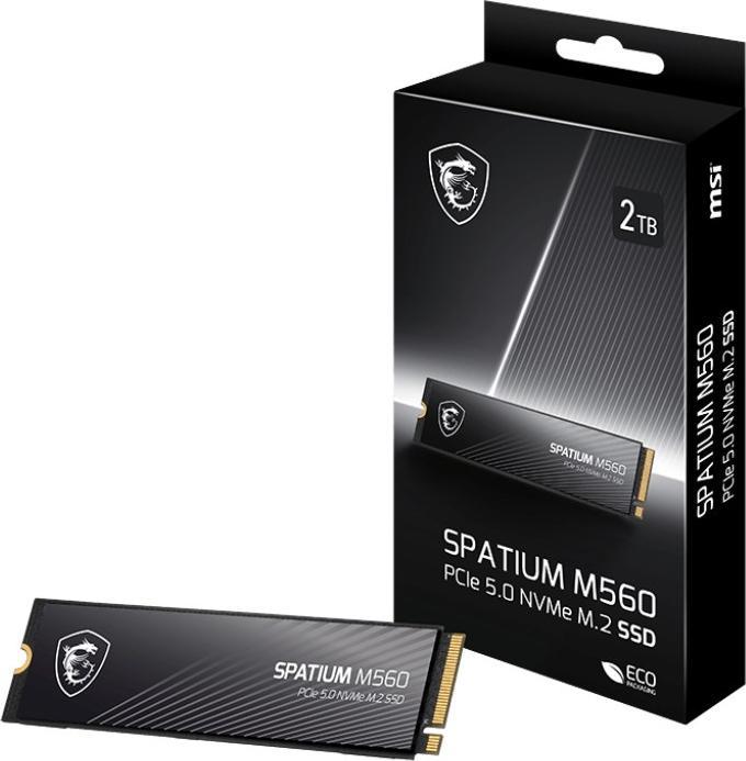Produktbild MSI 1TO M.2 NVME GEN5 - SPATIUM M560 (1000 GB, M.2 2280)